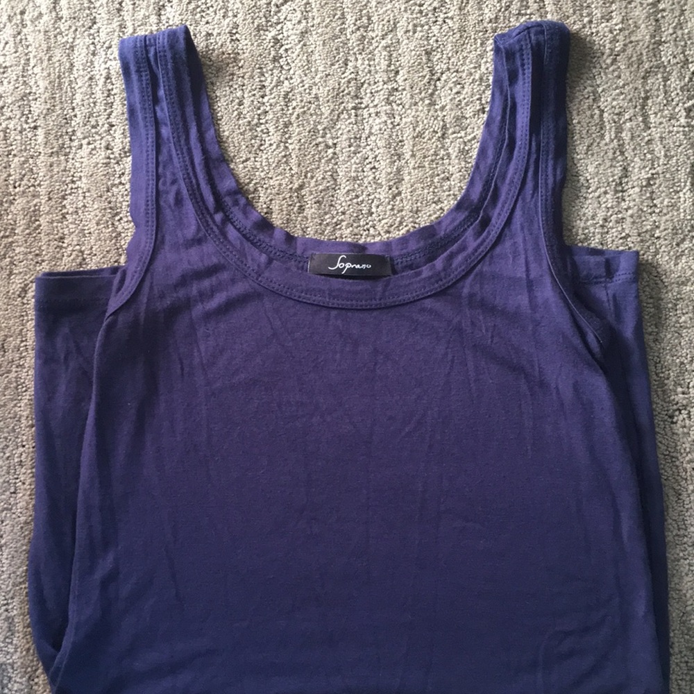 Navy Tank Top